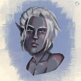 Портрет дроу