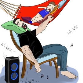 Иллюстрация книги Папа и Богдан