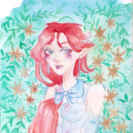 Портрет эльфийки