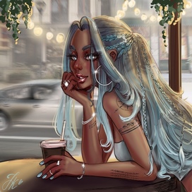 Шая - девушка-капитан корабля