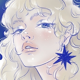 Девушка со звездной сережкой