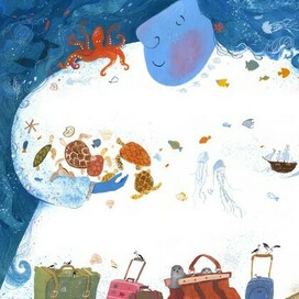 Море едет в гости