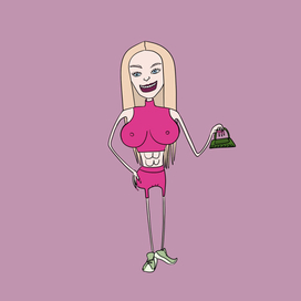 Разработка персонажа мультфильма 