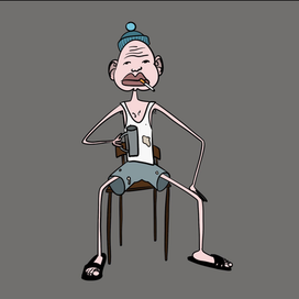 Персонаж для мультфильма 