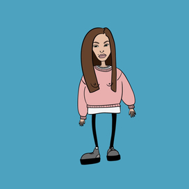 Персонаж для мультфильма