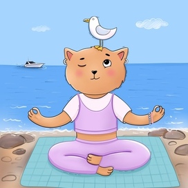 Серия открыток из туристических мест