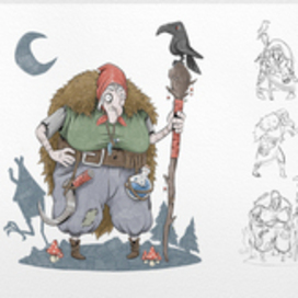 Герои русских народных сказок Баба Яга