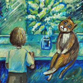 В мои окна льется май