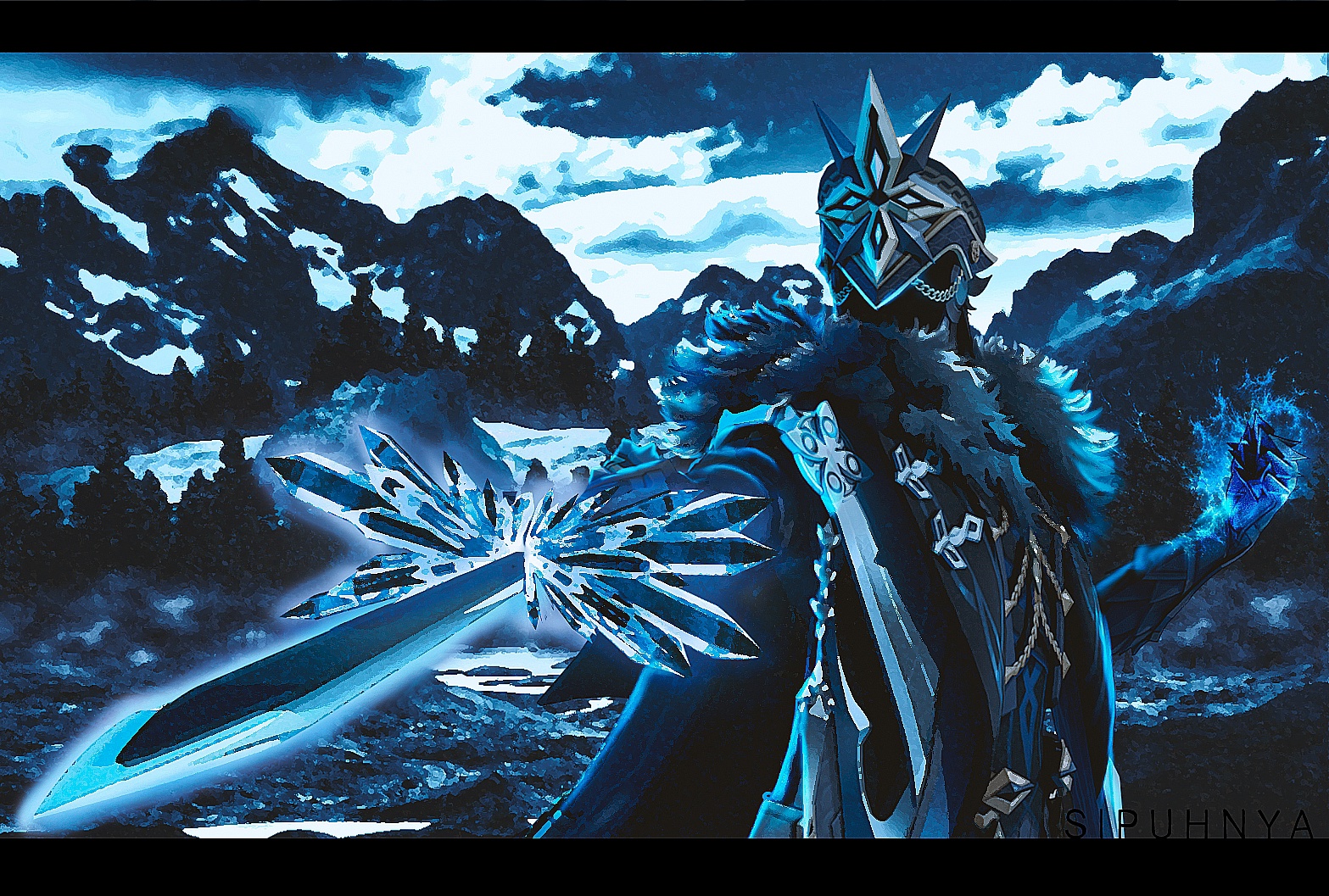 Капитано из игры Геншин импакт