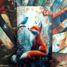 Карта "Лиса", таро Ленорман