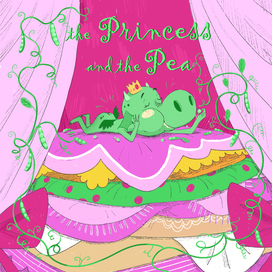 Принцесса на горошине, обложка