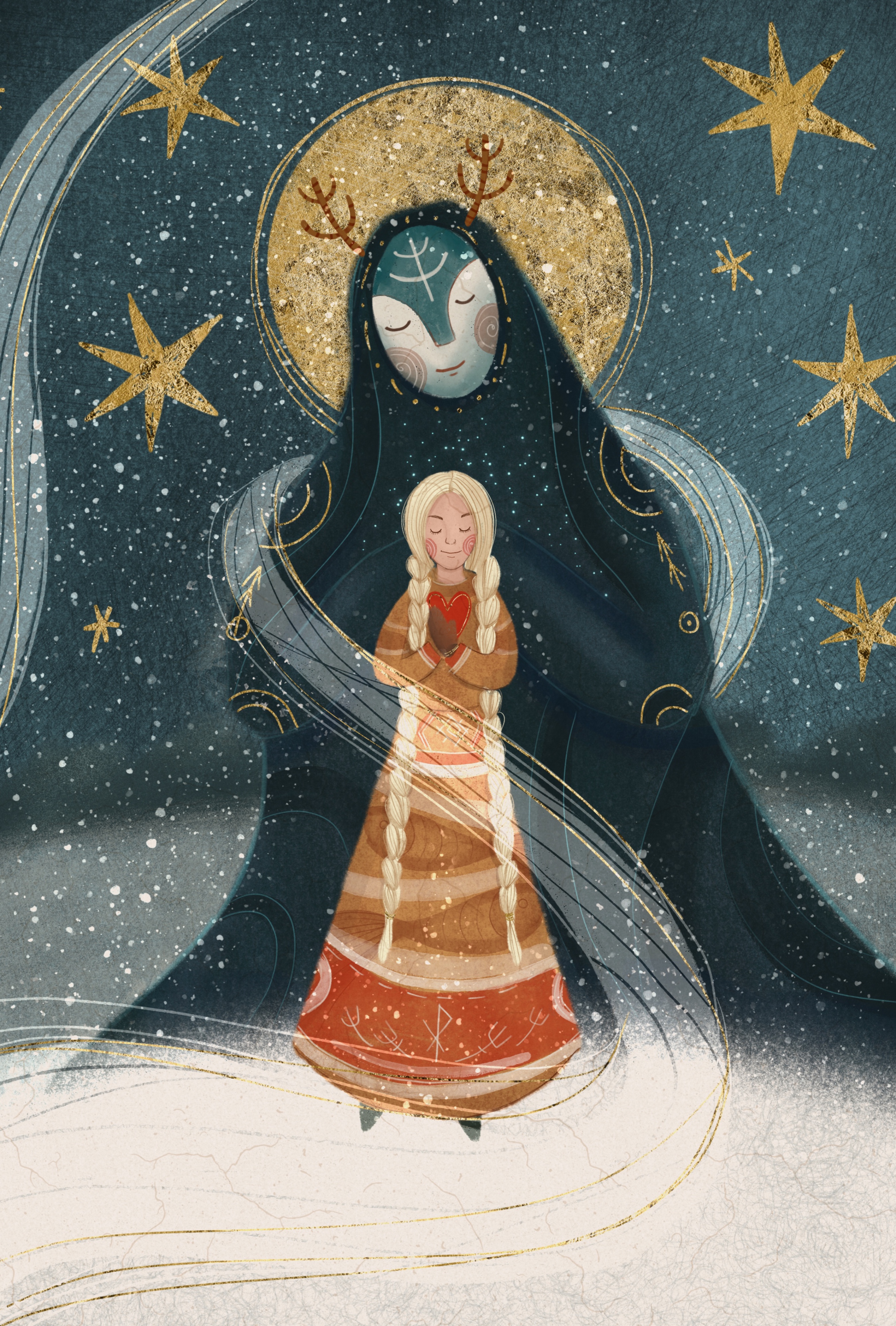 Иллюстрация «Темная сторона»