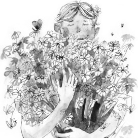 Лето и ромашки