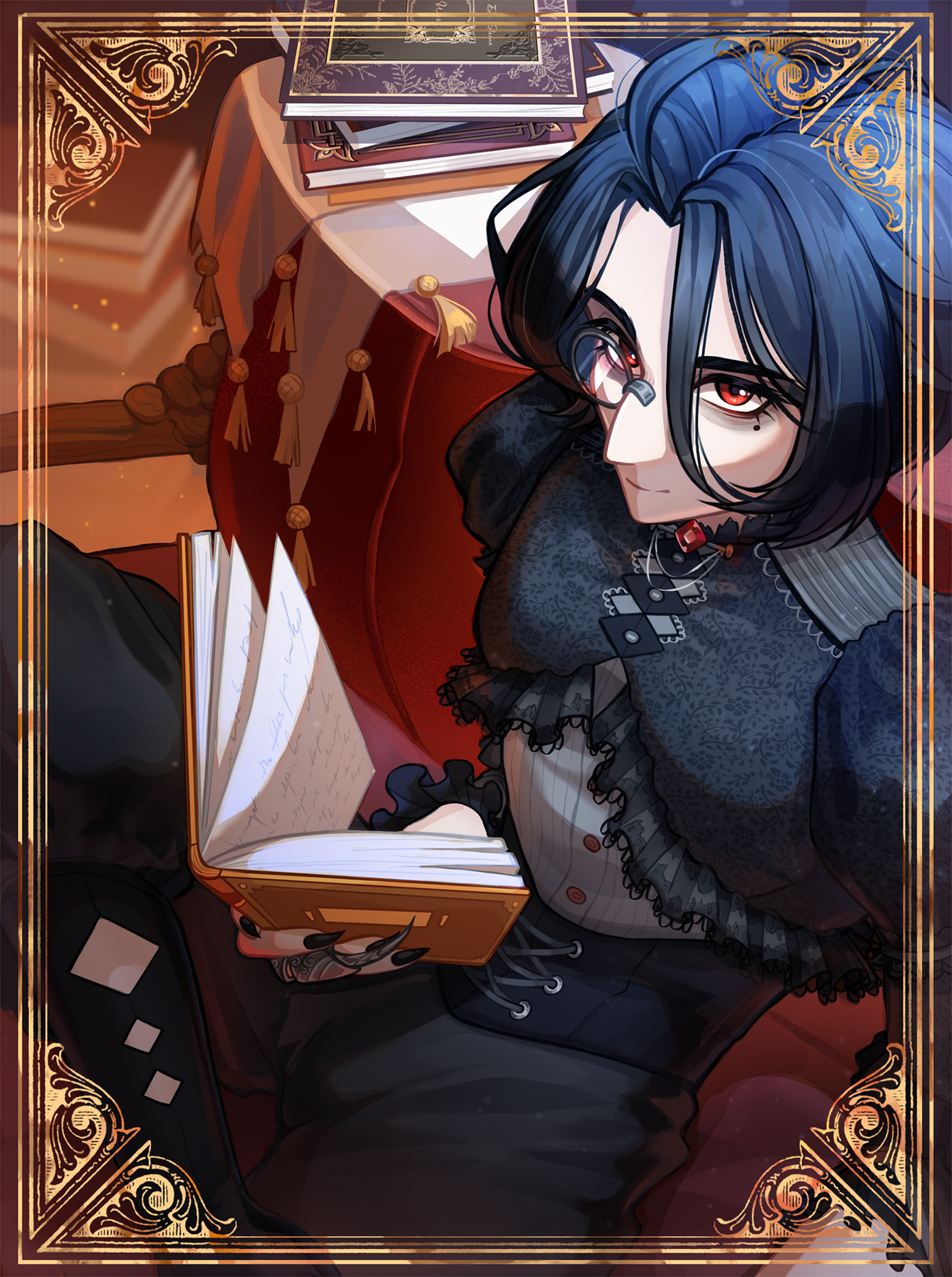 Анима арт оригинального персонажа