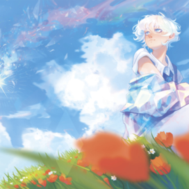 Аниме арт оригинального персонажа