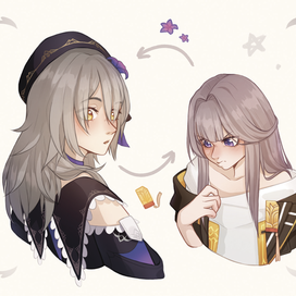 Фанарт Хонкай Стар Рейл