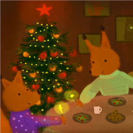 Новый год открытка 