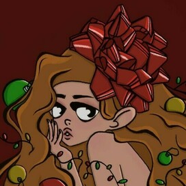 Новогодняя открытка №1