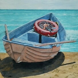 Рыбацкая лодка