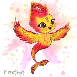 Жар-птица, русалка