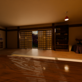 Комната в японском стиле 