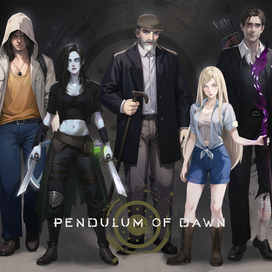 Pendulum of Dawn – Stylized Character Art for Game Project