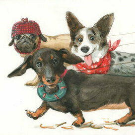 Для книги И. Зартайской "Мама для облачка"