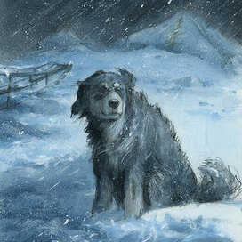 Для книги Д. Лондон "Зов предков", издательство Лабиринт