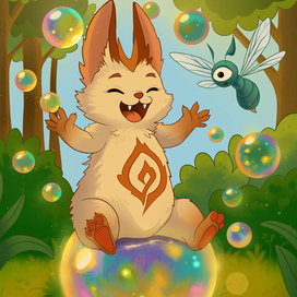 Children's illustration "Nezzik in Owl Grove" 3