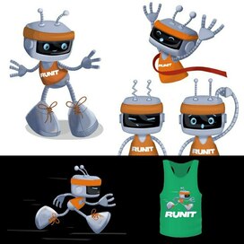 Робот Бегунок для конкурса Runit