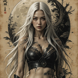 Девушка-воин.