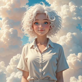 А я витаю в облаках.