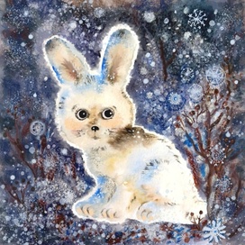 Снежный зайчик