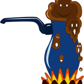 Кофе на плите!