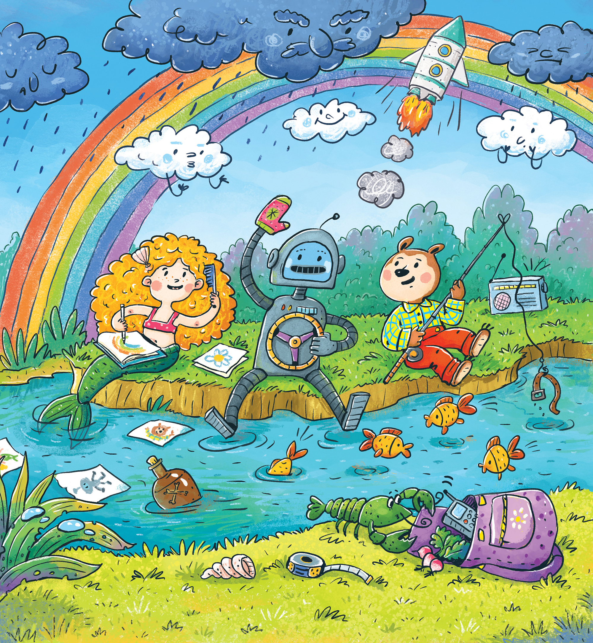 Рыбалка С Мишей