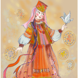 Русская красавица