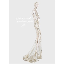 fashion-иллюстрация Zuhair Murad