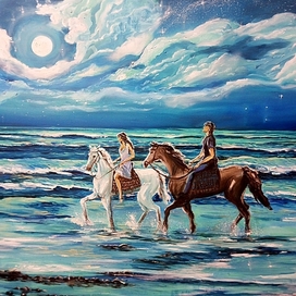 Гуляющие под луной