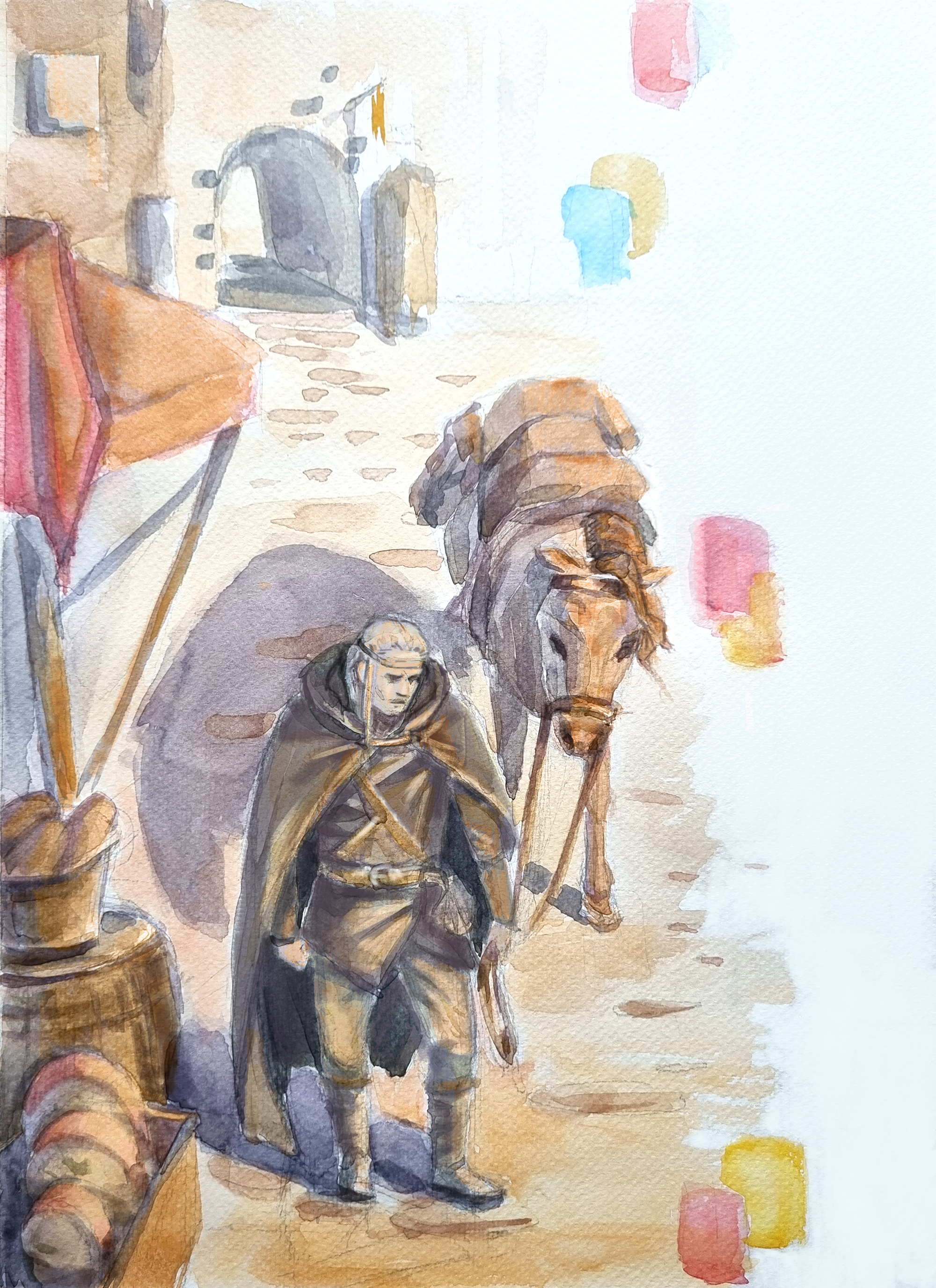 Приезд ведьмака в Вызиму