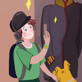 Бабигон и Персик в музее «Государевы потехи», Петергоф