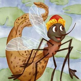 Царь Гвидон в образе комара