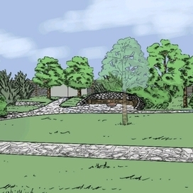 Визуализация ландшафтного проекта