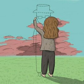 Иллюстрация для сборника стихотворений