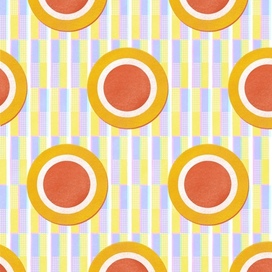 Паттерн геометрический_теплый