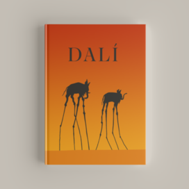 Обложка каталога с картинами Дали