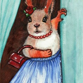 Белка нарядная.