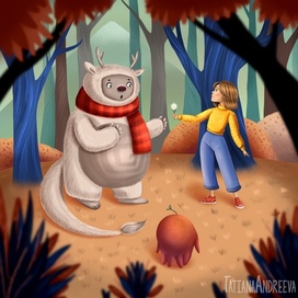 Девочка и дух леса