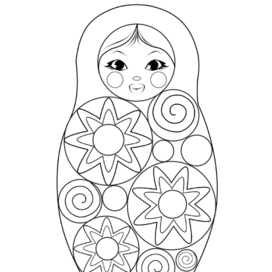 Раскраска "Золовкины посиделки"