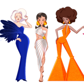 Фэшн композиции | Фэшн иллюстрация