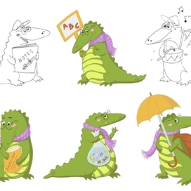 Бренд-персонаж для детского центра